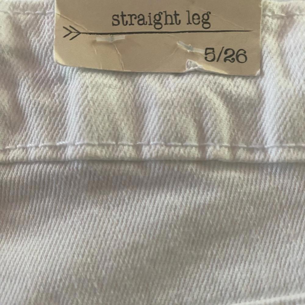Banjara White High Rise Distressed Ankle Jeans 5/6 - Picture 8 of 8
